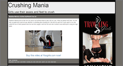 Desktop Screenshot of crushing-mania.com